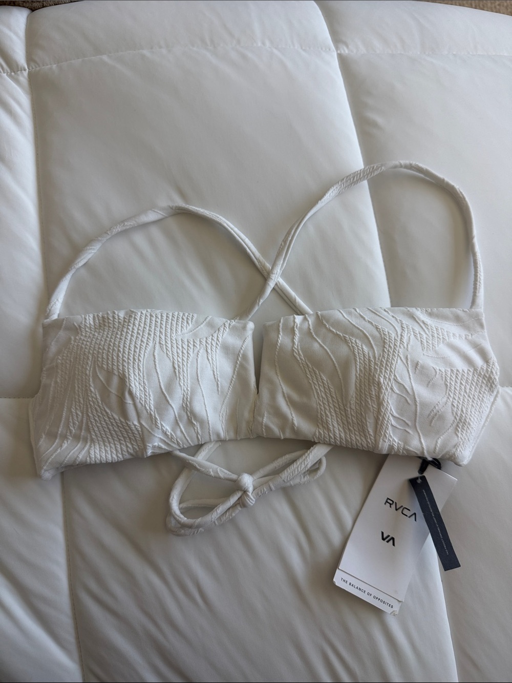 NWT RVCA Bikini Top
